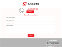 Tablet Screenshot of denso-diesel.pl